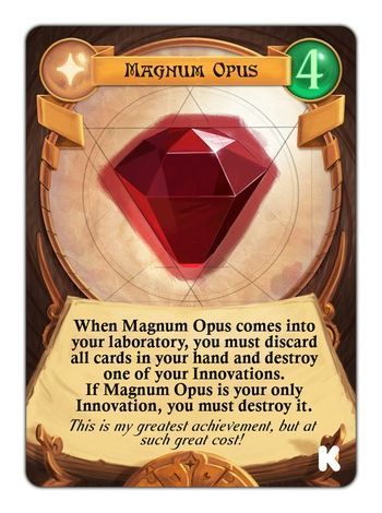 Chaos & Alchemy: Magnum Opus Kickstarter Promo Card