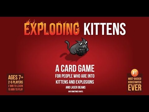 Настільна гра Вибухові Кошенята (Exploding Kittens)