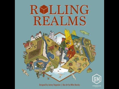 Rolling Realms правила Roll&Write гри від Jamey Stegmaier